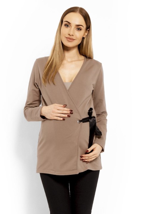 Bluzka Ciążowa Model 1626C Cappuccino - PeeKaBoo Bluzka Ciążowa Model 1626C Cappuccino - PeeKaBoo