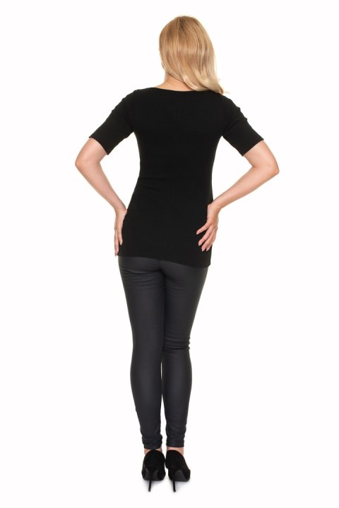 Bluzka Ciążowa Model 1717 Black - PeeKaBoo Bluzka Ciążowa Model 1717 Black - PeeKaBoo