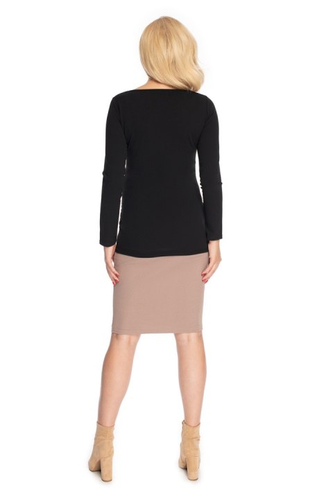 Bluzka Model 1708 Black - PeeKaBoo Bluzka Model 1708 Black - PeeKaBoo