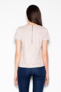 Bluzka Model VT003 Beige - Venaton