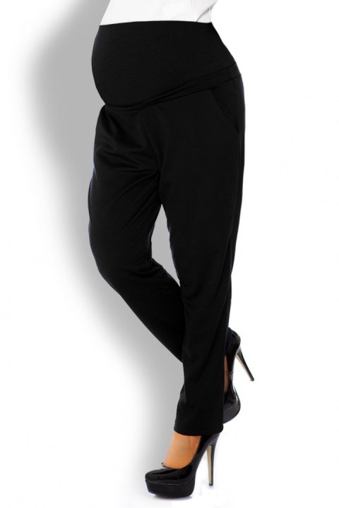Spodnie Ciążowe Model 1276 Black - PeeKaBoo Spodnie Ciążowe Model 1276 Black - PeeKaBoo