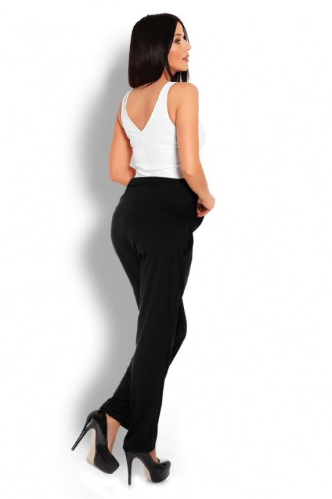 Spodnie Ciążowe Model 1276 Black - PeeKaBoo Spodnie Ciążowe Model 1276 Black - PeeKaBoo