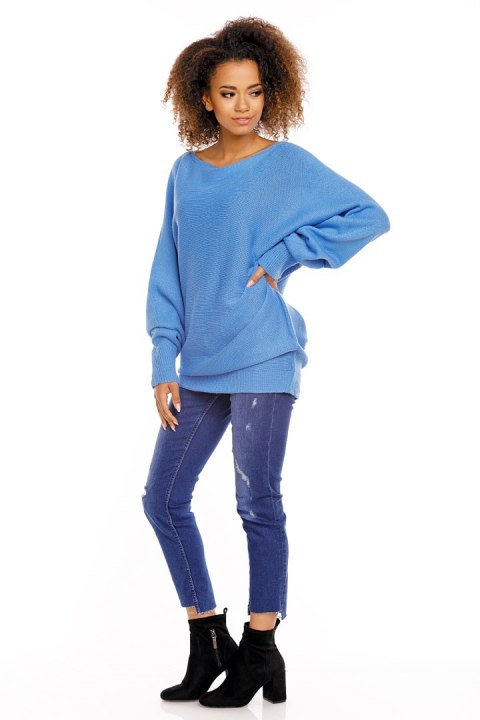 Sweter model 70003 Jeans - PeeKaBoo Sweter model 70003 Jeans - PeeKaBoo