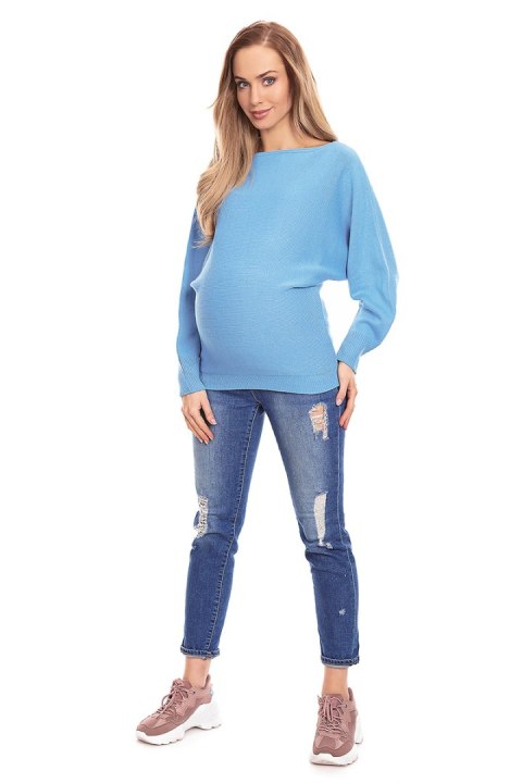 Sweter model 70003C Jeans - PeeKaBoo Sweter model 70003C Jeans - PeeKaBoo
