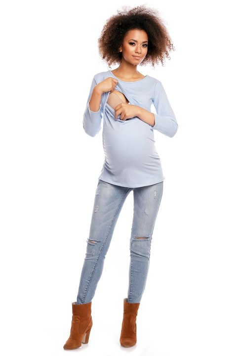 Tunika model 1474 Sky Blue - PeeKaBoo Tunika model 1474 Sky Blue - PeeKaBoo
