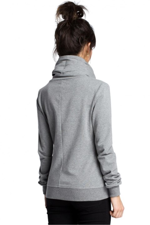 Bluza Damska Model B071 Grey - BeWear Bluza Damska Model B071 Grey - BeWear