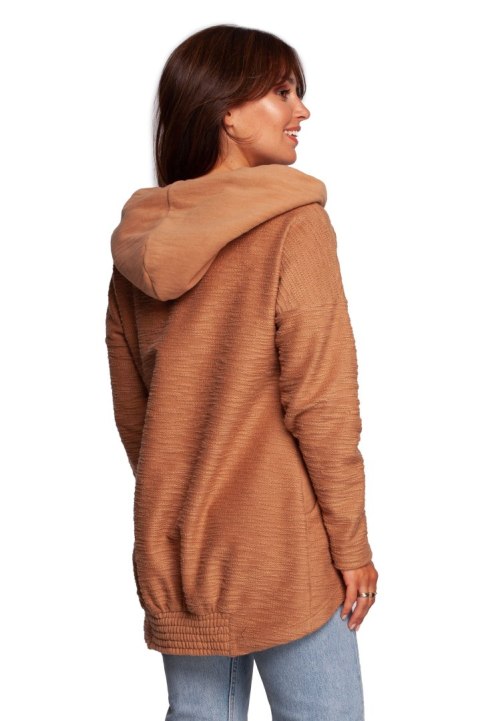 Bluza Damska Model B249 Cynamon - BeWear Bluza Damska Model B249 Cynamon - BeWear