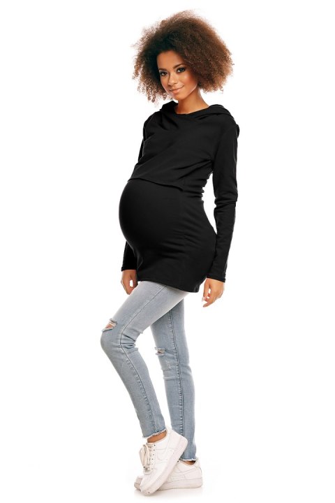 Bluza model 1473 Black - PeeKaBoo Bluza model 1473 Black - PeeKaBoo