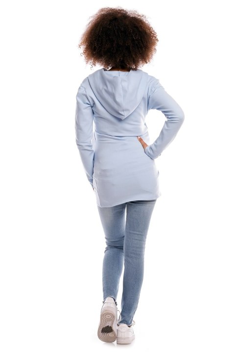 Bluza model 1473 Sky Blue - PeeKaBoo Bluza model 1473 Sky Blue - PeeKaBoo