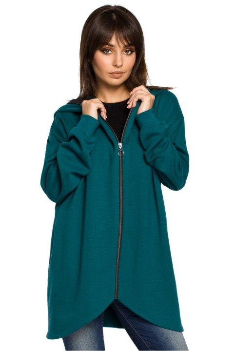 Bluza Damska Model B054 Green - BeWear Bluza Damska Model B054 Green - BeWear