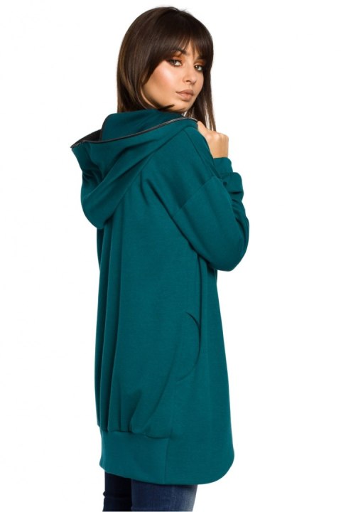 Bluza Damska Model B054 Green - BeWear Bluza Damska Model B054 Green - BeWear