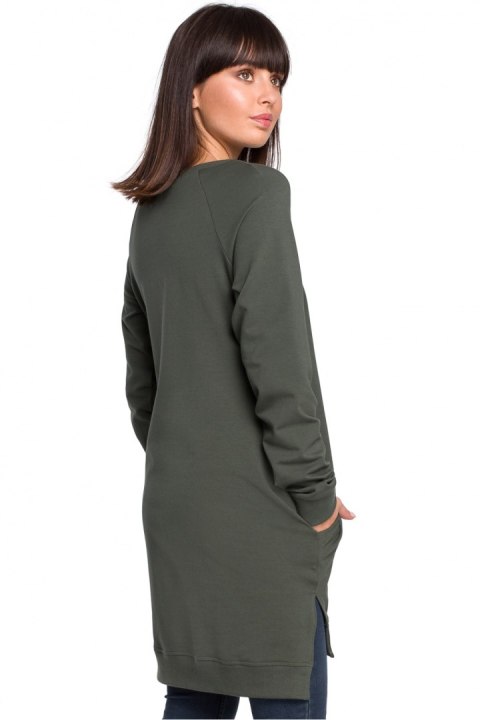 Bluza Damska Model B101 Green - BeWear Bluza Damska Model B101 Green - BeWear