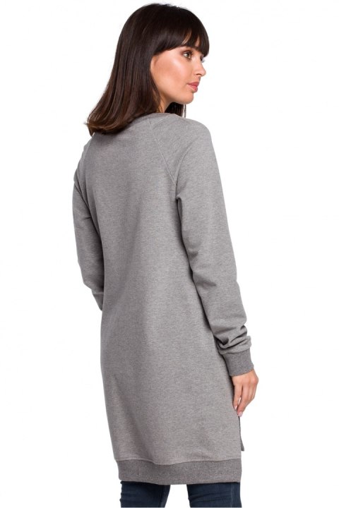 Bluza Damska Model B101 Grey - BeWear Bluza Damska Model B101 Grey - BeWear