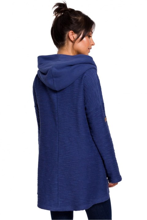 Bluza Damska Model B131 Indygo - BeWear Bluza Damska Model B131 Indygo - BeWear