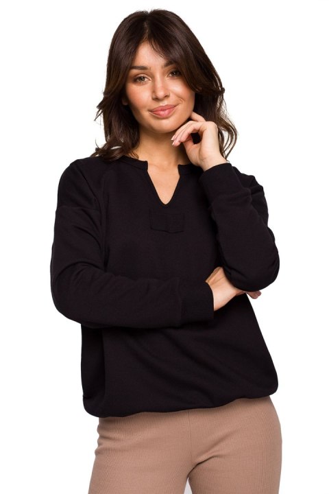 Bluza Damska Model B225 Black - BeWear Bluza Damska Model B225 Black - BeWear