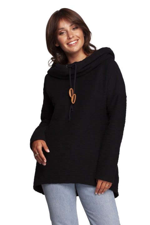 Bluza Damska Model B249 Black - BeWear Bluza Damska Model B249 Black - BeWear