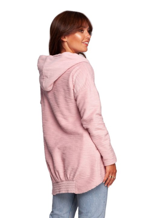 Bluza Damska Model B249 Powder Pink - BeWear Bluza Damska Model B249 Powder Pink - BeWear