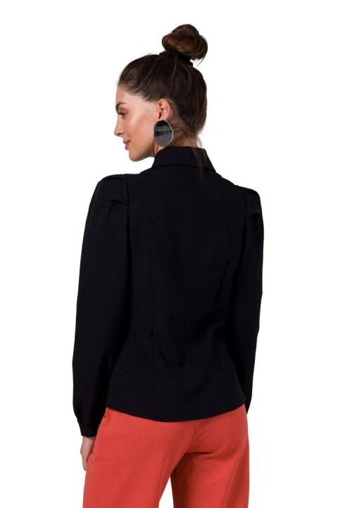 Koszula Damska Model B277 Black - BeWear Koszula Damska Model B277 Black - BeWear