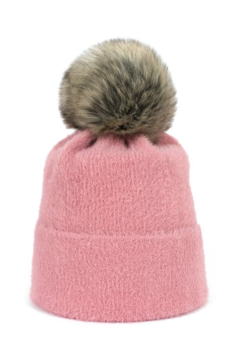 Czapka Model Soft Fluff Pink - Art of polo Czapka Model Soft Fluff Pink - Art of polo