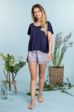Piżama Damska Model LNS-576 A20 Navy - Key