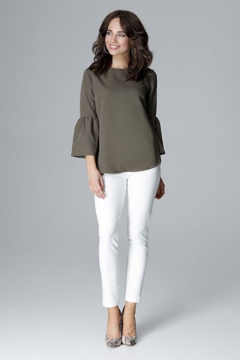 Bluzka Model L010 Olive - Lenitif Bluzka Model L010 Olive - Lenitif