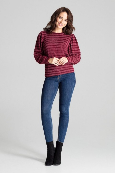 Bluzka Model L069 Bordo - Lenitif Bluzka Model L069 Bordo - Lenitif