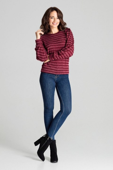 Bluzka Model L069 Bordo - Lenitif Bluzka Model L069 Bordo - Lenitif