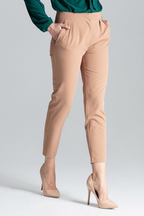 Spodnie Damskie Model L028 Brown - Lenitif Spodnie Damskie Model L028 Brown - Lenitif