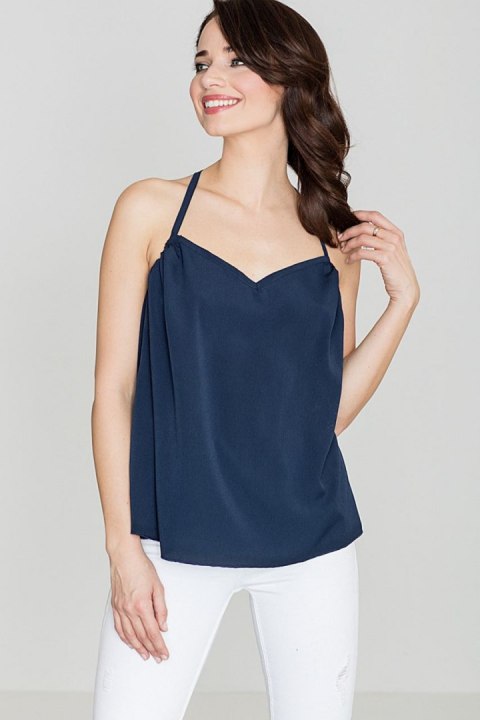 Bluzka Model K392 Navy - Lenitif Bluzka Model K392 Navy - Lenitif