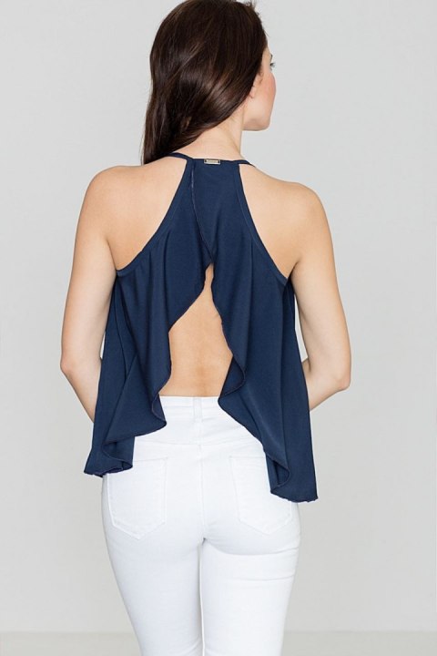 Bluzka Model K392 Navy - Lenitif Bluzka Model K392 Navy - Lenitif