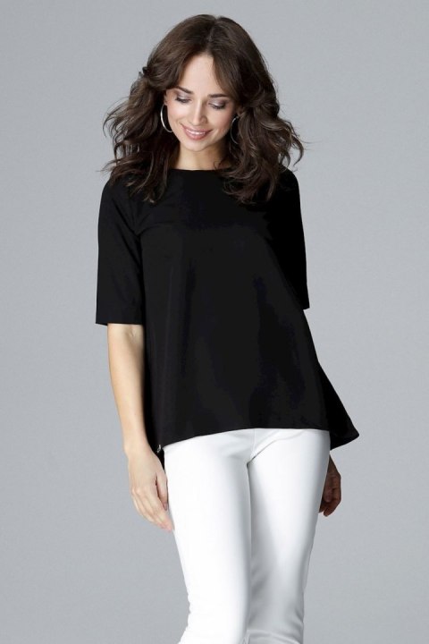Bluzka Model L002 Black - Lenitif Bluzka Model L002 Black - Lenitif