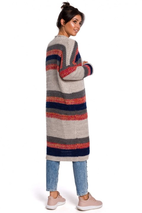 Sweter Kardigan Model BK036 Model 3 - BE Knit Sweter Kardigan Model BK036 Model 3 - BE Knit