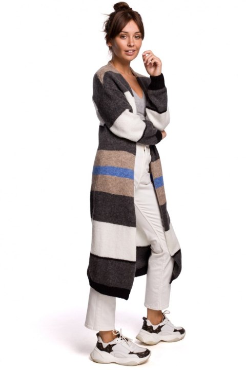 Sweter Kardigan Model BK055 Model 1 - BE Knit Sweter Kardigan Model BK055 Model 1 - BE Knit