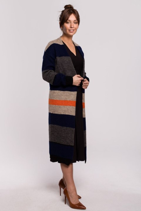 Sweter Kardigan Model BK055 Model 2 - BE Knit Sweter Kardigan Model BK055 Model 2 - BE Knit