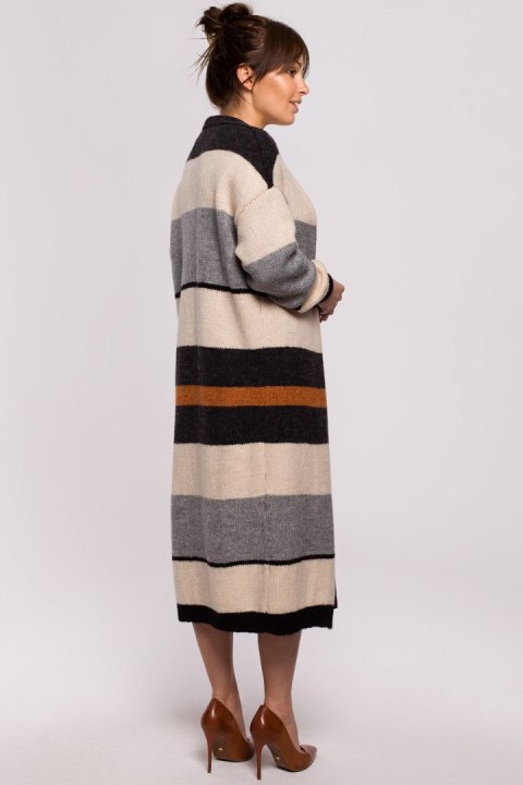 Sweter Kardigan Model BK055 Model 3 - BE Knit Sweter Kardigan Model BK055 Model 3 - BE Knit
