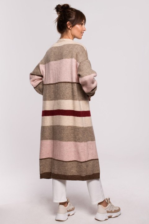 Sweter Kardigan Model BK055 Model 4 - BE Knit Sweter Kardigan Model BK055 Model 4 - BE Knit