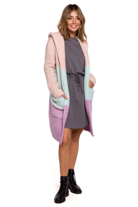 Sweter Kardigan Model BK072 Model 1 - BE Knit Sweter Kardigan Model BK072 Model 1 - BE Knit