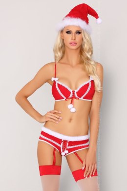Komplet Model Emeryn Red - Livia Corsetti Fashion