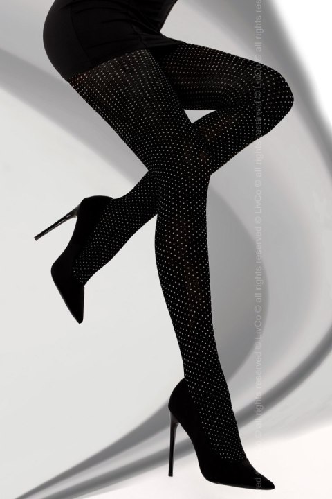 Rajstopy Model Millaray 40 DEN Black - Livia Corsetti Fashion Rajstopy Model Millaray 40 DEN Black - Livia Corsetti Fashion
