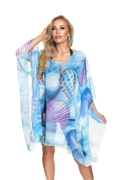 Sukienka Plażow Tunika Model Padma 14 Multicolor - Irall Sukienka Plażow Tunika Model Padma 14 Multicolor - Irall