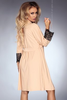 Szlafrok Damski Model Daniella Beige - Livia Corsetti Fashion