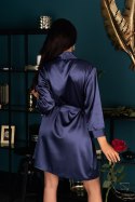 Szlafrok Model Edelina Navy - Livia Corsetti Fashion