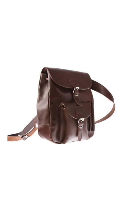 Modny plecak skórzany Vintage P1 Brown - Verosoft Modny plecak skórzany Vintage P1 Brown - Verosoft