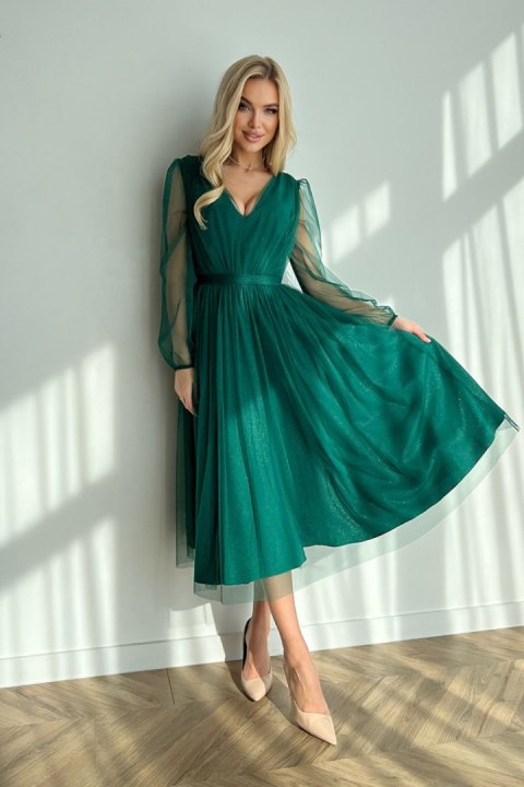 Sukienka Model 269-13 Green - Bicotone Sukienka Model 269-13 Green - Bicotone