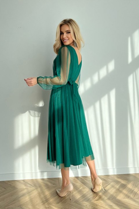 Sukienka Model 269-13 Green - Bicotone Sukienka Model 269-13 Green - Bicotone