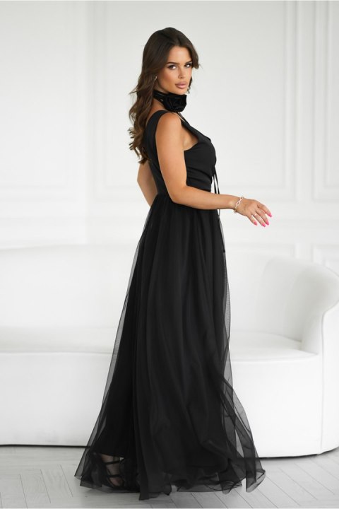 Sukienka Model 318-06 Black - Bicotone Sukienka Model 318-06 Black - Bicotone