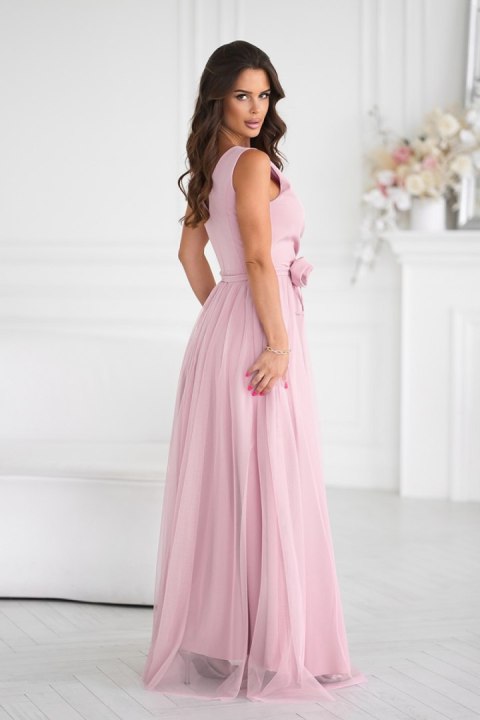 Sukienka Model 318-20 Dirty Pink - Bicotone Sukienka Model 318-20 Dirty Pink - Bicotone