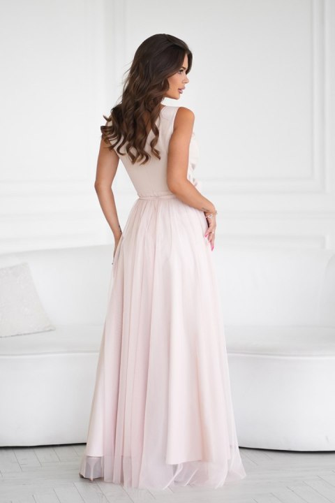 Sukienka Model 318-21 Beige - Bicotone Sukienka Model 318-21 Beige - Bicotone