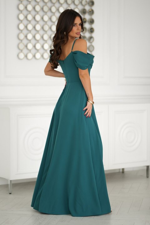 Sukienka Model 320-13 Green - Bicotone Sukienka Model 320-13 Green - Bicotone
