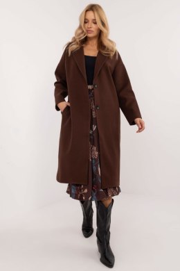 Płaszcz Damski Model TW-PL-BI-7298-2.14 Brown - Och Bella